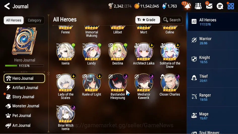 Epic Seven Accounts GBL Unverif|New Era|8 ML(BHwayoung,MKawerik,SOT Sn image 18
