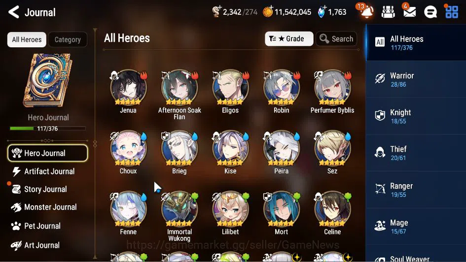 Epic Seven Accounts GBL Unverif|New Era|8 ML(BHwayoung,MKawerik,SOT Sn image 19