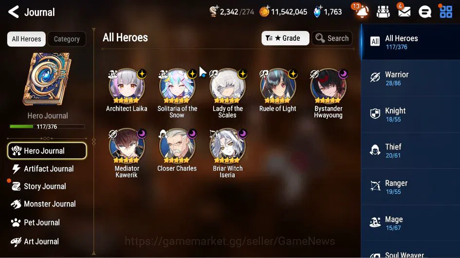 Epic Seven Accounts GBL Unverif|New Era|8 ML(BHwayoung,MKawerik,SOT Sn image 20