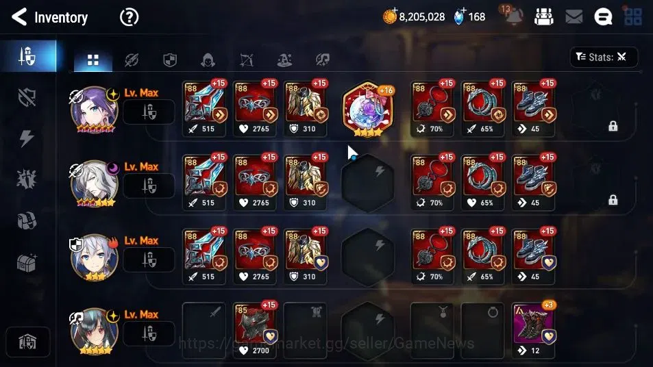 Epic Seven Accounts GLOBAL UnVerif|New Era|1 ML ( Straze )+Landy,Ran,I image 13
