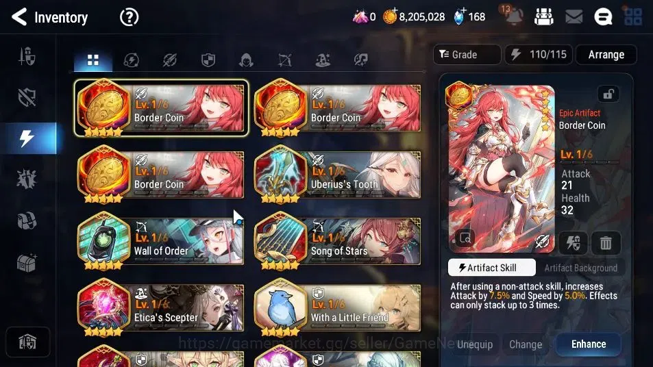 Epic Seven Accounts GLOBAL UnVerif|New Era|1 ML ( Straze )+Landy,Ran,I image 15