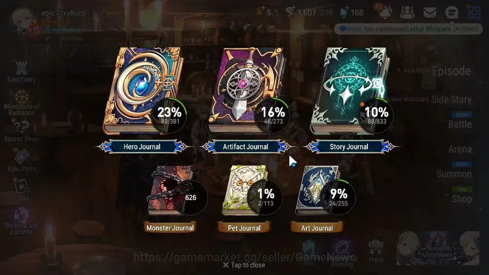 Epic Seven Accounts GLOBAL UnVerif|New Era|1 ML ( Straze )+Landy,Ran,I image 3