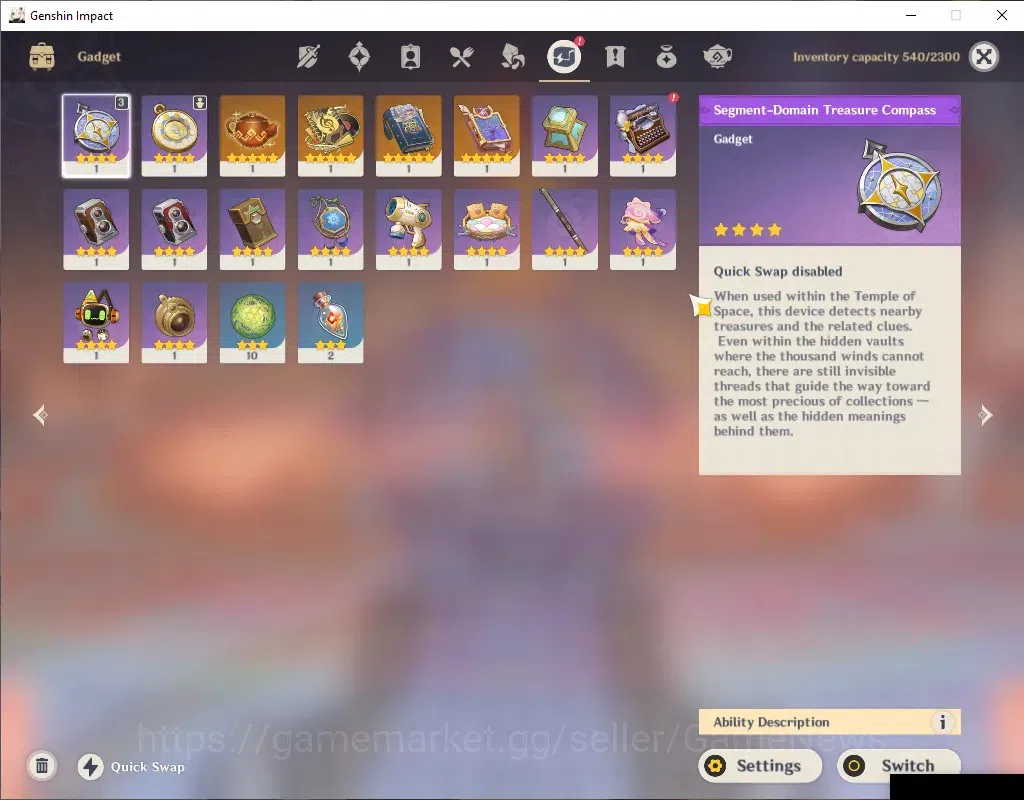 Genshin Impact Accounts ASIA|AR 54|3 Limited + 4 (*5Wep)|(Flins,HutaoC1)+S image 10