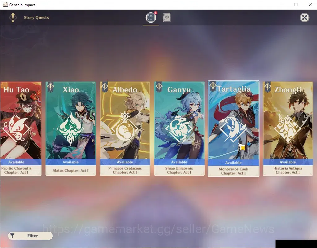 Genshin Impact Accounts ASIA|AR 54|3 Limited + 4 (*5Wep)|(Flins,HutaoC1)+S image 19