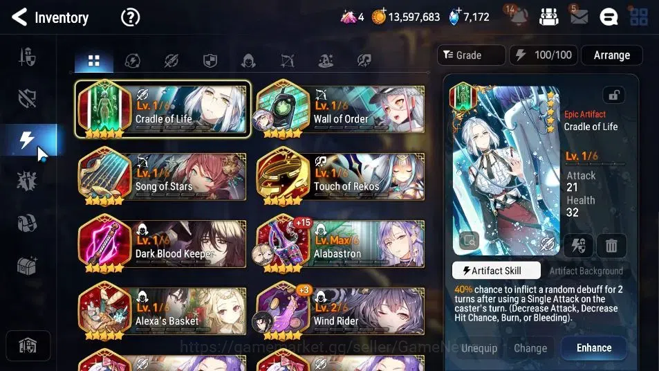 Epic Seven Accounts GLOBAL Unverif|New Era|3 ML(Rhianna&Luciella,LC Be image 10