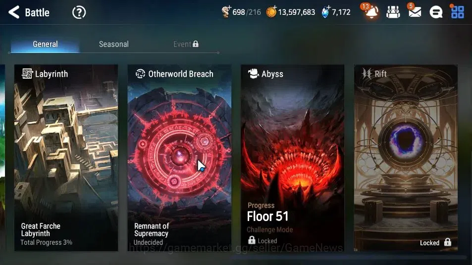 Epic Seven Accounts GLOBAL Unverif|New Era|3 ML(Rhianna&Luciella,LC Be image 14