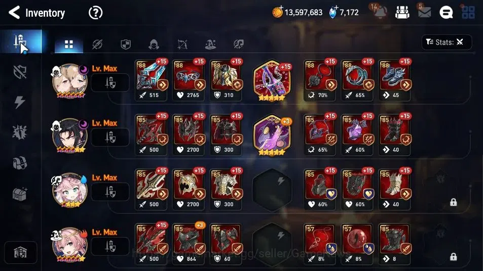 Epic Seven Accounts GLOBAL Unverif|New Era|3 ML(Rhianna&Luciella,LC Be image 8