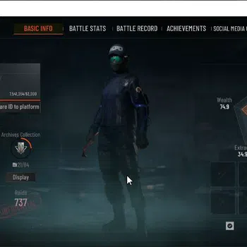 Arena Breakout Accounts Mid-Tier Mobile |LV.30|SV 51M|CV 33M|Maelstrom AUG, Splash AR-57, BS ACE31, Peak AEK, MCPO skin|17