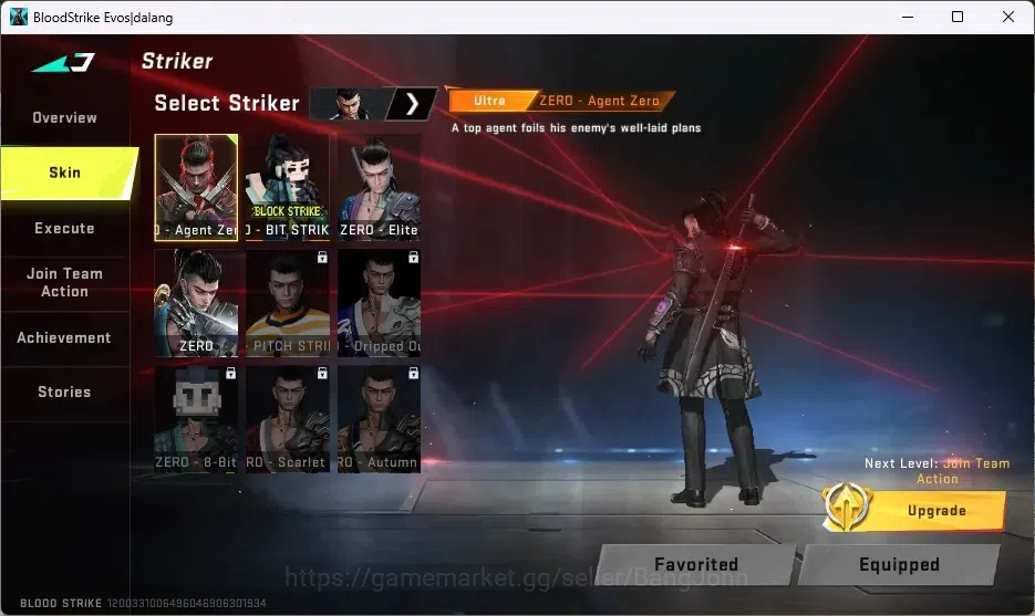 Blood Strike Accounts ASIA | EVA Collab Gun: MCX-EVA-00 | 6 Ultra Guns | image 11