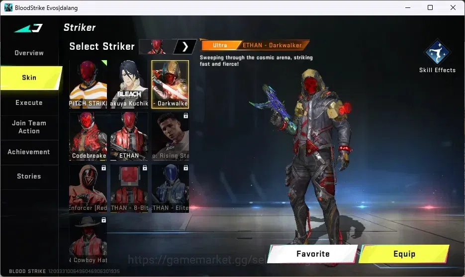 Blood Strike Accounts ASIA | EVA Collab Gun: MCX-EVA-00 | 6 Ultra Guns | image 14