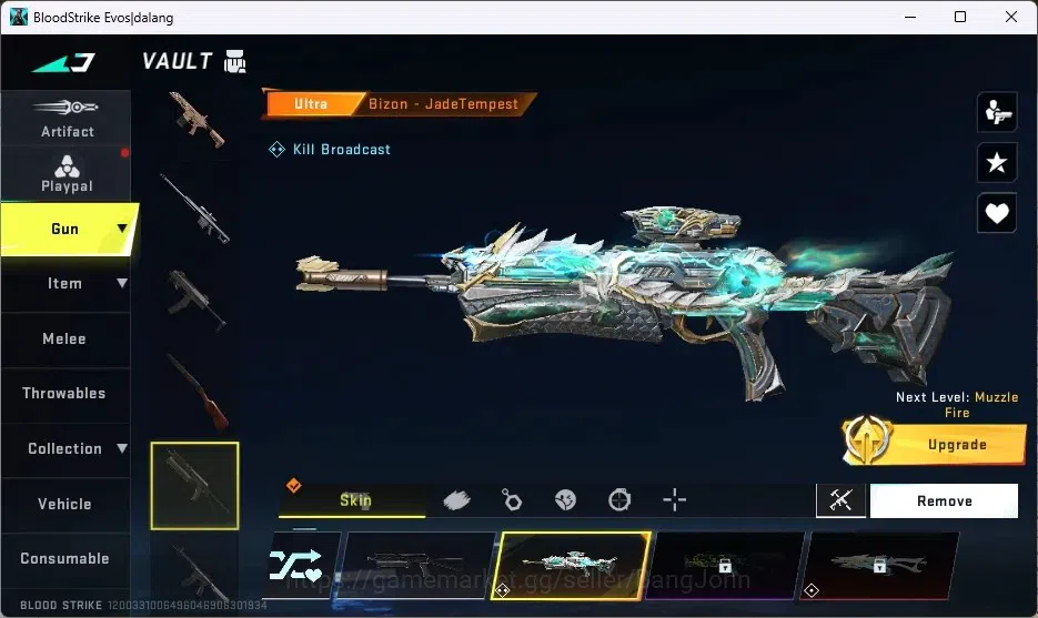 Blood Strike Accounts ASIA | EVA Collab Gun: MCX-EVA-00 | 6 Ultra Guns | image 8