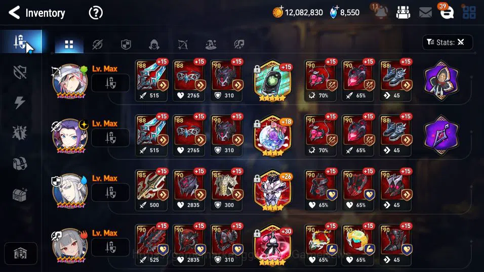 Epic Seven Accounts GLOBAL Unverif|New Era|14 ML(LOTScales,Belian,DB S image 15