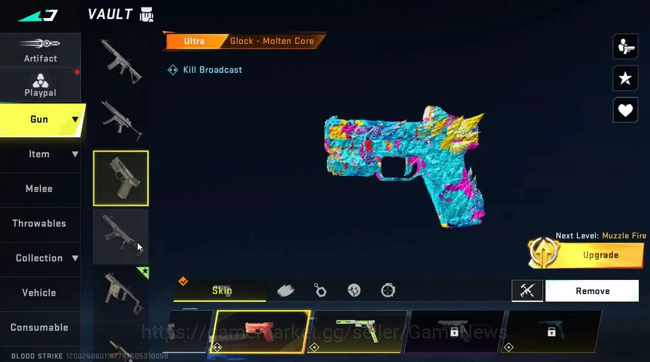 Blood Strike Accounts ASIA|ETERNAL DEagle-Scorpius|Collab EVA [SCAR-EVA0 image 11