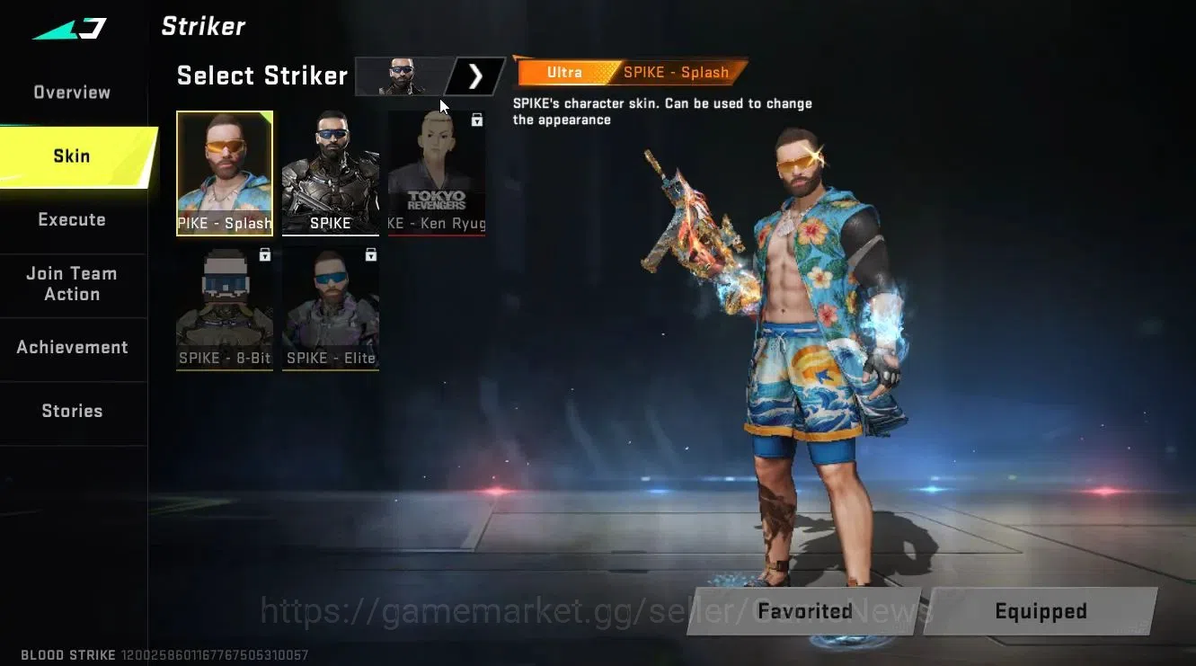 Blood Strike Accounts ASIA|ETERNAL DEagle-Scorpius|Collab EVA [SCAR-EVA0 image 3