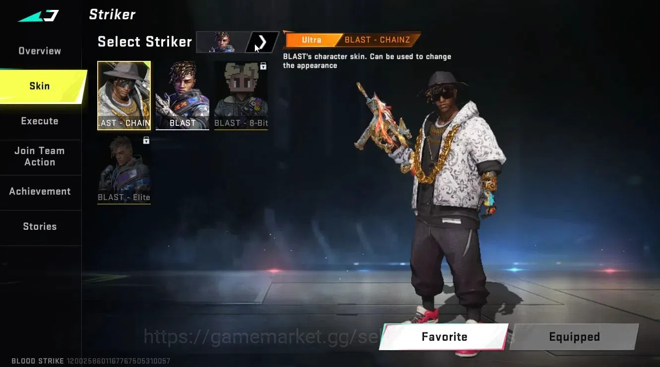 Blood Strike Accounts ASIA|ETERNAL DEagle-Scorpius|Collab EVA [SCAR-EVA0 image 4