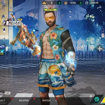 Blood Strike Collab Skin ASIA|ETERNAL DEagle-Scorpius|Collab EVA [SCAR-EVA0 image 1