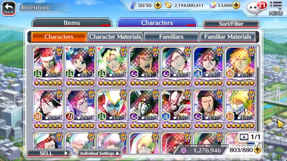 Bleach: Brave Souls Accounts [Global] 53K Orbs|Gisele,Candice TYBW26,Rukia,Ichi image 12