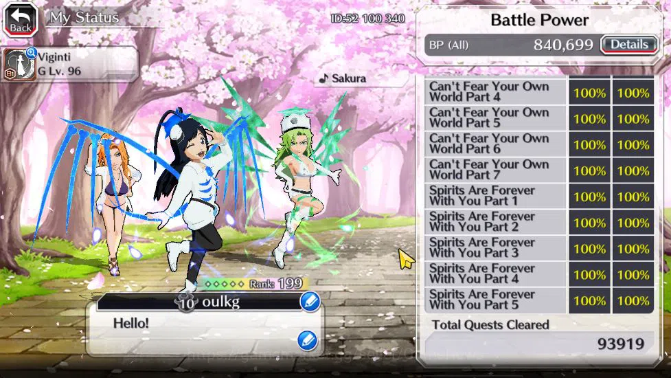 Bleach: Brave Souls Accounts [Global] 53K Orbs|Gisele,Candice TYBW26,Rukia,Ichi image 17