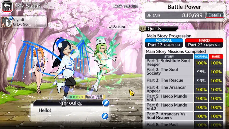 Bleach: Brave Souls Accounts [Global] 53K Orbs|Gisele,Candice TYBW26,Rukia,Ichi image 20