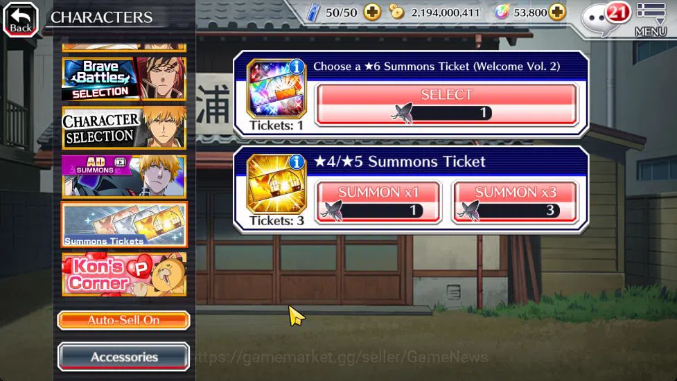 Bleach: Brave Souls Accounts [Global] 53K Orbs|Gisele,Candice TYBW26,Rukia,Ichi image 5