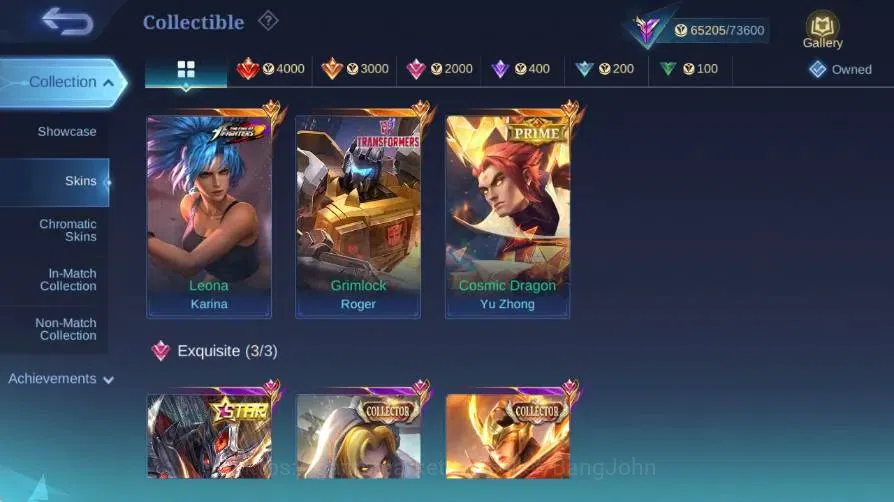 Mobile Legends: Bang Bang Accounts Global|Skin 258|Renowned|Collector Natalia+Pharsa| image 13