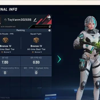 Blood Strike Accounts Others ASIA|Eternal MB2 Noxdra Lv.1|Collab AOT M4A1-Battle Of FaithLegendary Gun|Epic Name Changing