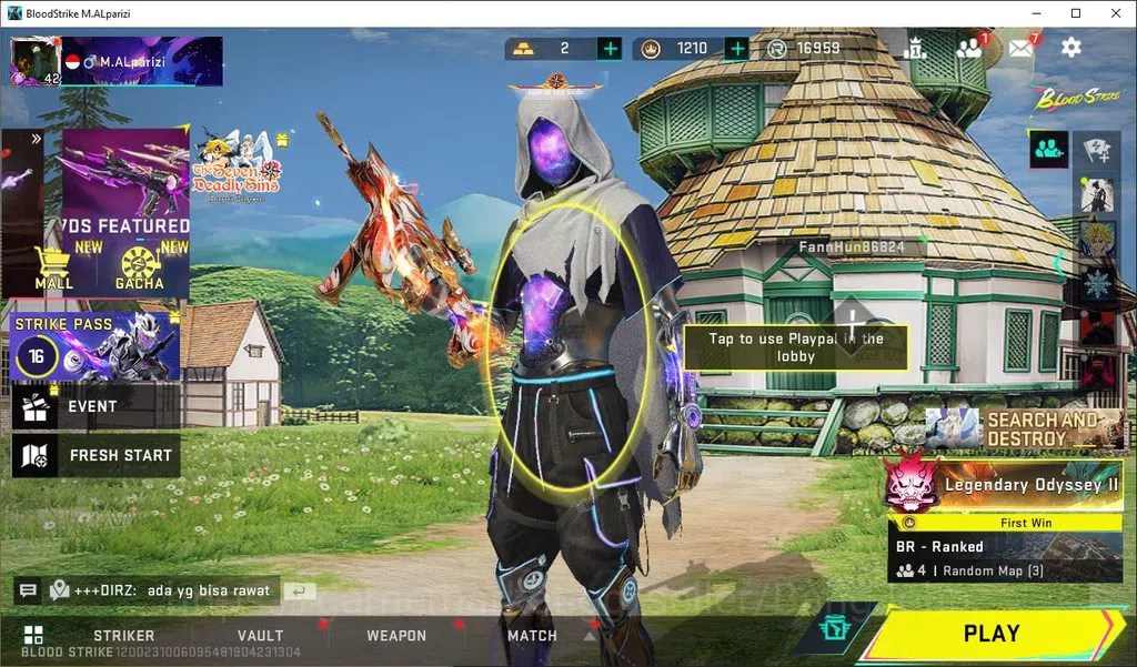 Blood Strike Accounts ASIA|COLLAB=AK47,KAR98KQBZ85|LIMITED=URB-EVOLVED|U image 1
