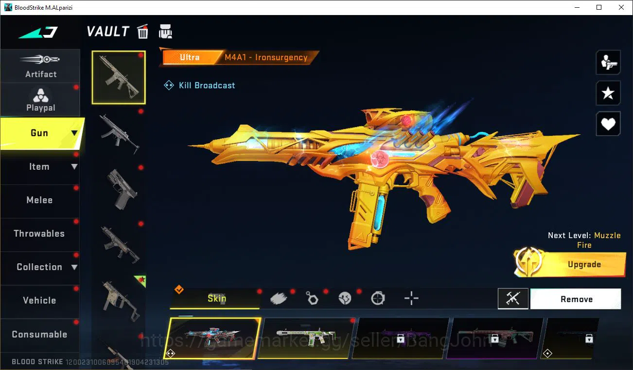 Blood Strike Accounts ASIA|COLLAB=AK47,KAR98KQBZ85|LIMITED=URB-EVOLVED|U image 13