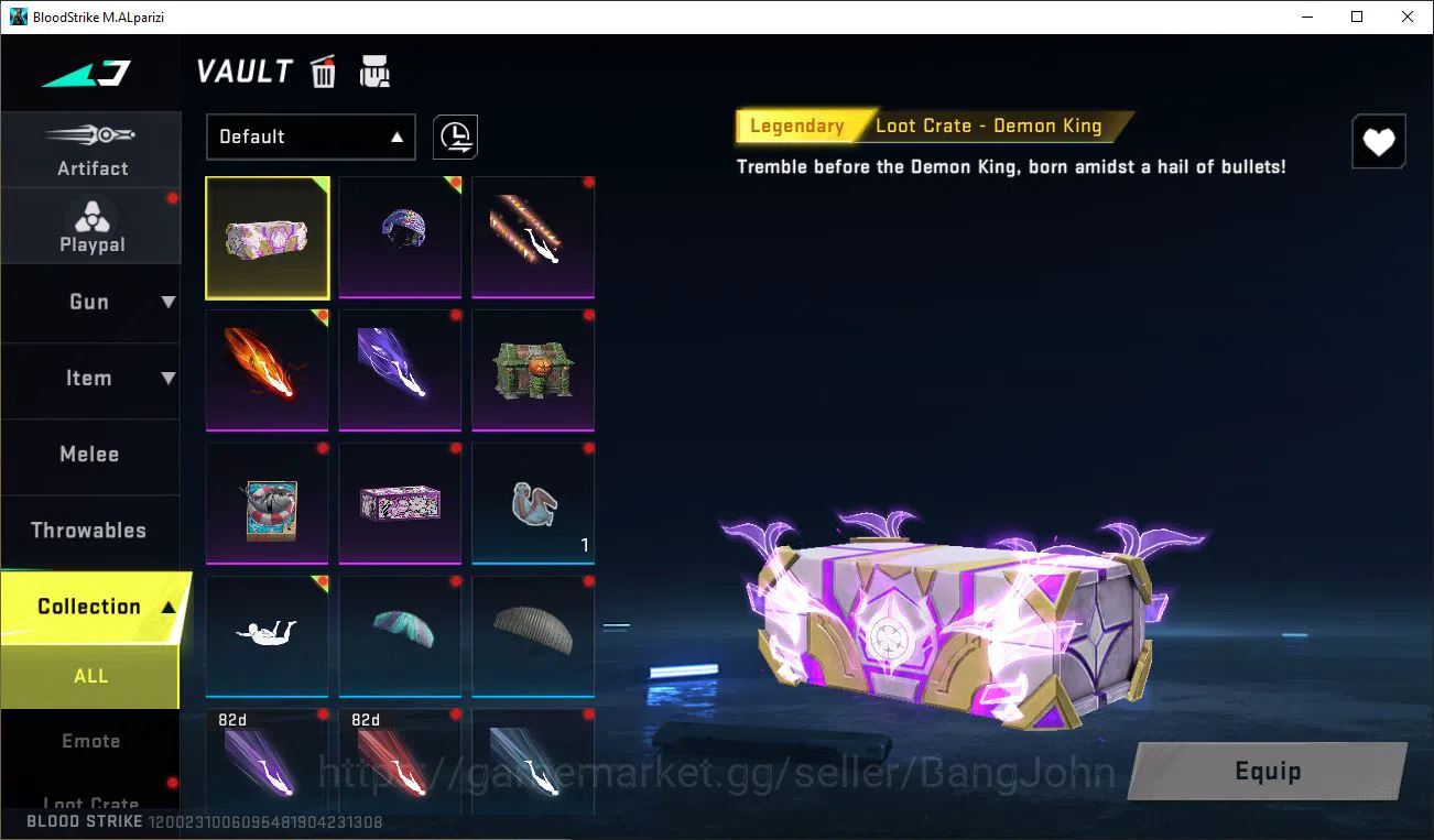 Blood Strike Accounts ASIA|COLLAB=AK47,KAR98KQBZ85|LIMITED=URB-EVOLVED|U image 2