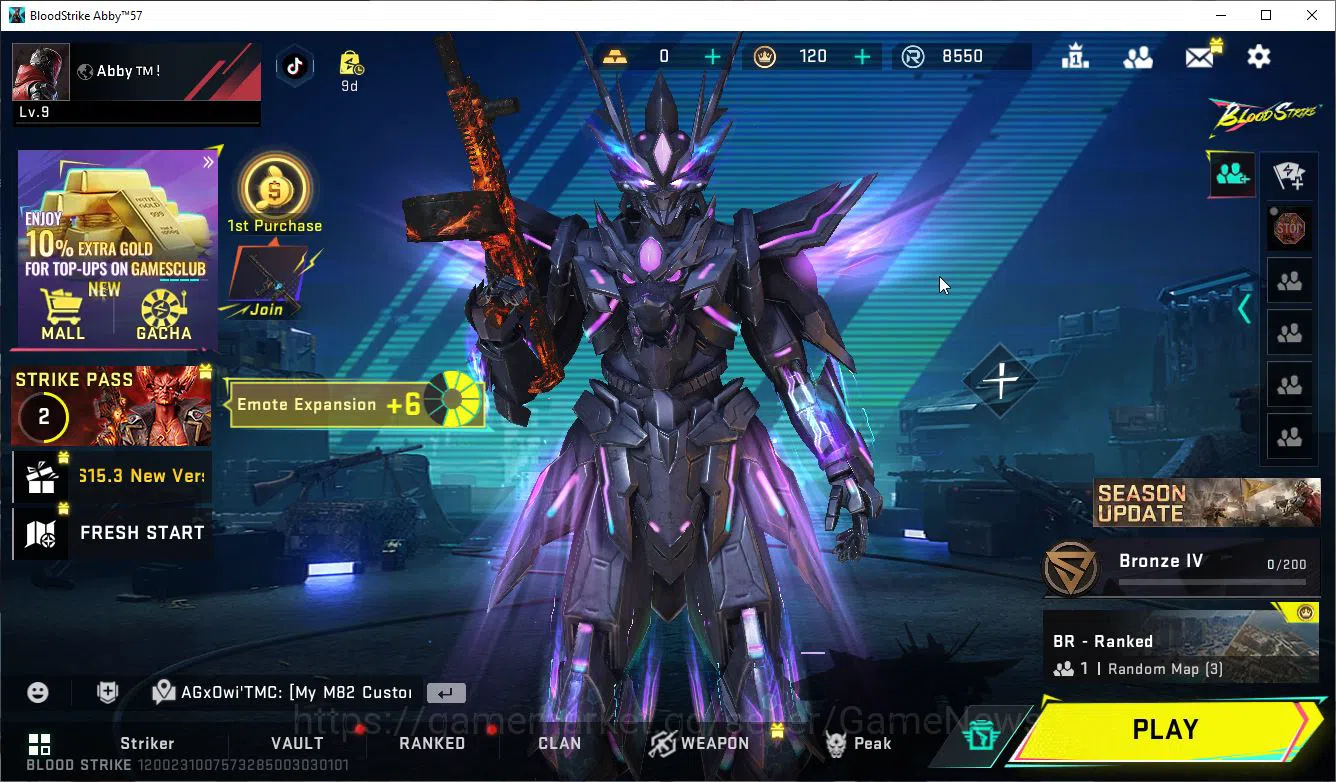 Blood Strike Accounts ASIA| 1 ETERNAL JET-COMET|Fresh Starter| Collab BL image 1