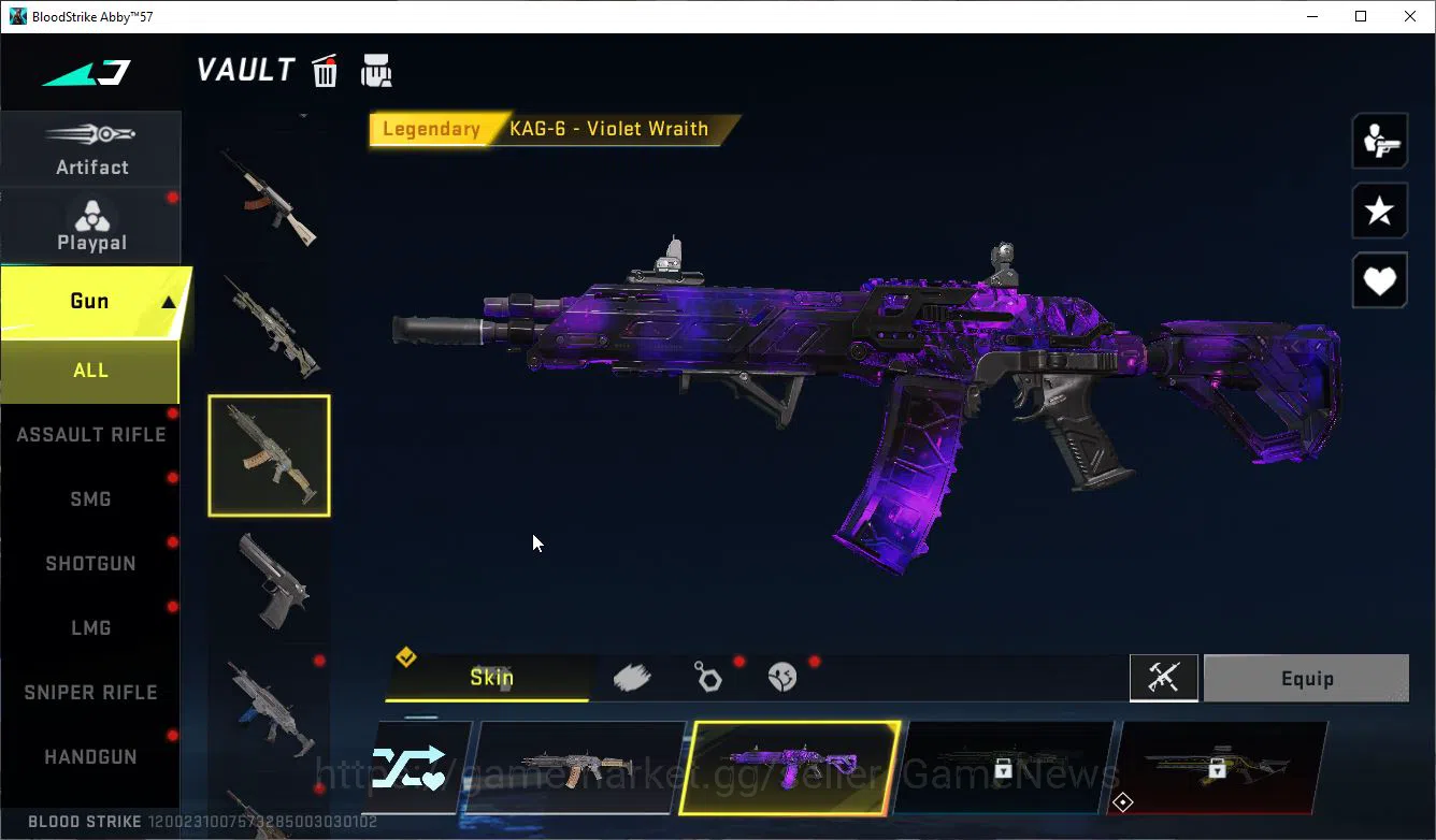 Blood Strike Accounts ASIA| 1 ETERNAL JET-COMET|Fresh Starter| Collab BL image 10