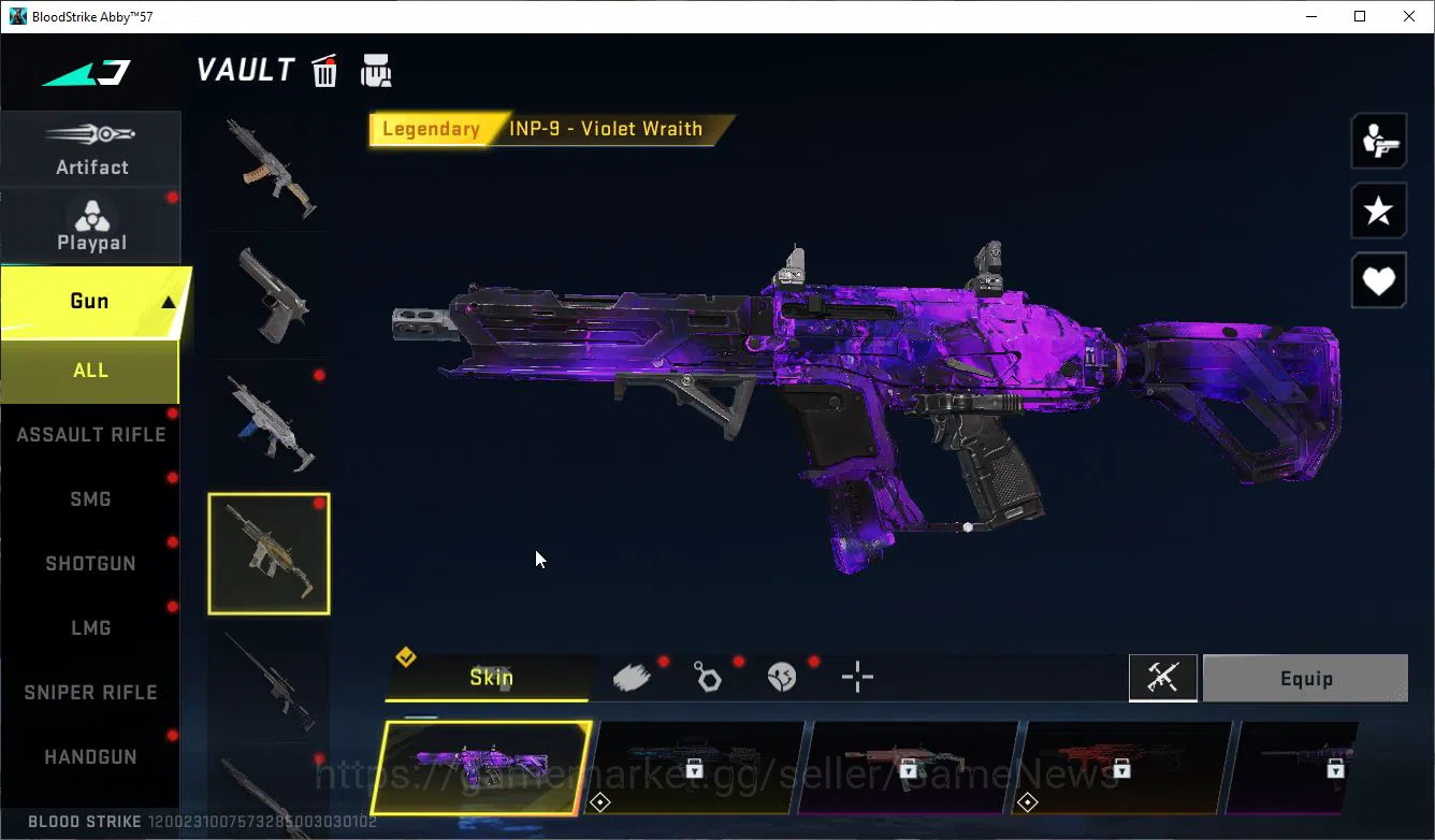 Blood Strike Accounts ASIA| 1 ETERNAL JET-COMET|Fresh Starter| Collab BL image 11