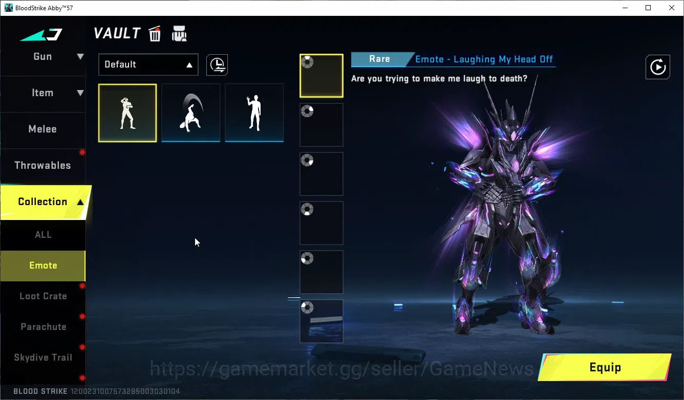 Blood Strike Accounts ASIA| 1 ETERNAL JET-COMET|Fresh Starter| Collab BL image 17