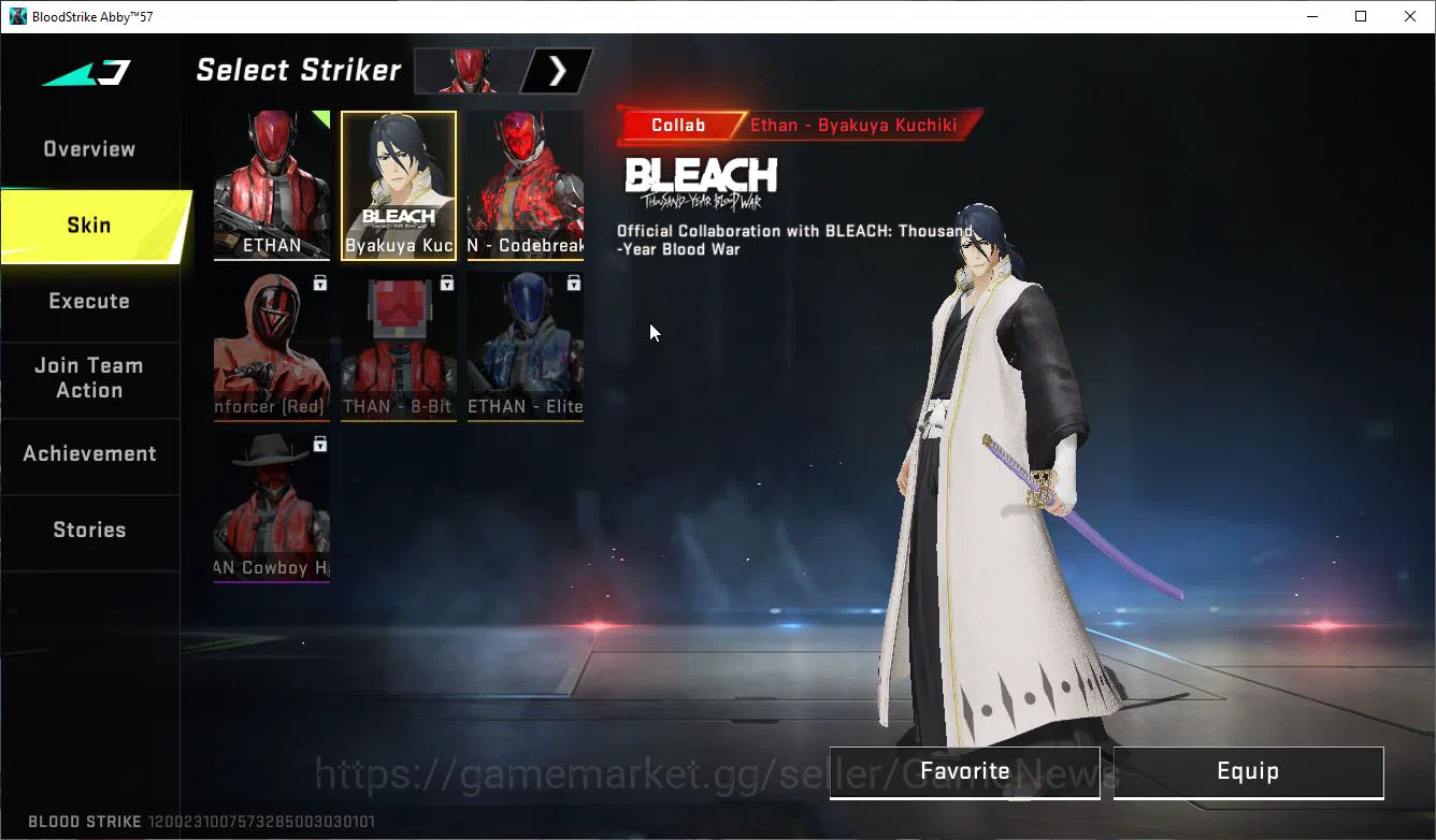 Blood Strike Accounts ASIA| 1 ETERNAL JET-COMET|Fresh Starter| Collab BL image 5