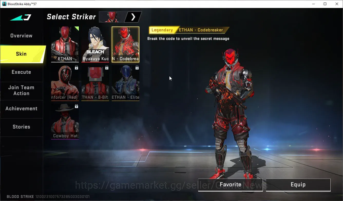 Blood Strike Accounts ASIA| 1 ETERNAL JET-COMET|Fresh Starter| Collab BL image 6