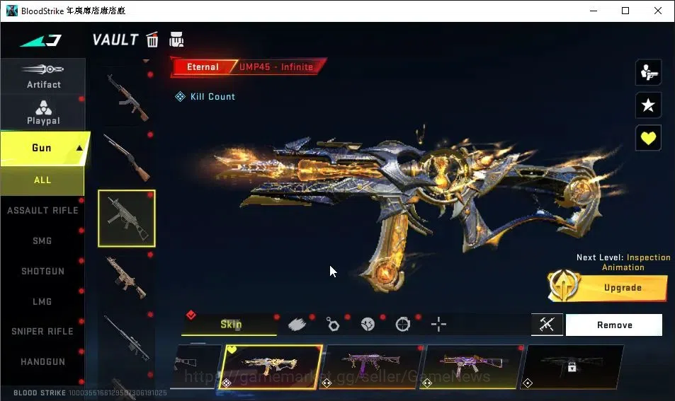 Blood Strike Accounts AMERICA|EVO AK47-Hellride Lv3|16 ETERNAL|6 Collab image 14