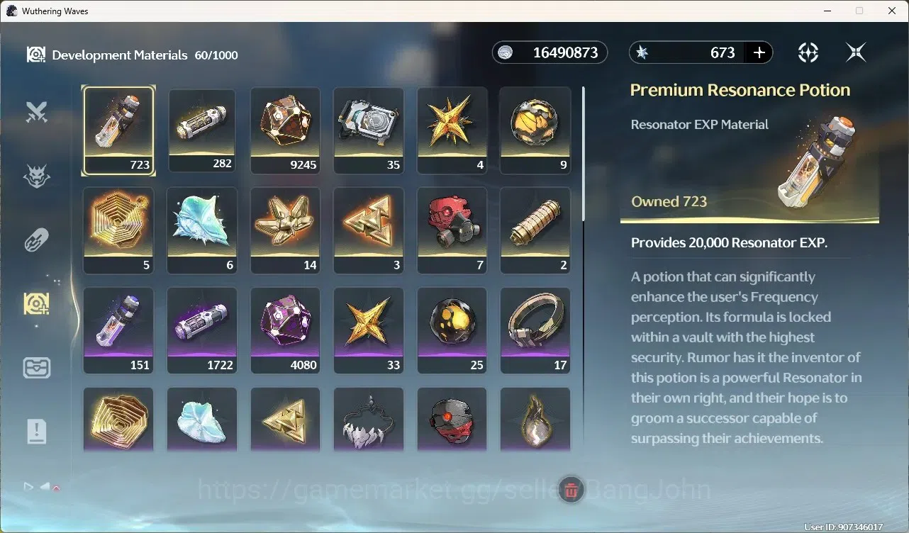 Wuthering Waves Accounts Others SEA|UL 51|Rank 6|2 Char Limited [Aemeath Rc6]+Sign, Rebecca | Mc Male | TakeMail WW253B 17
