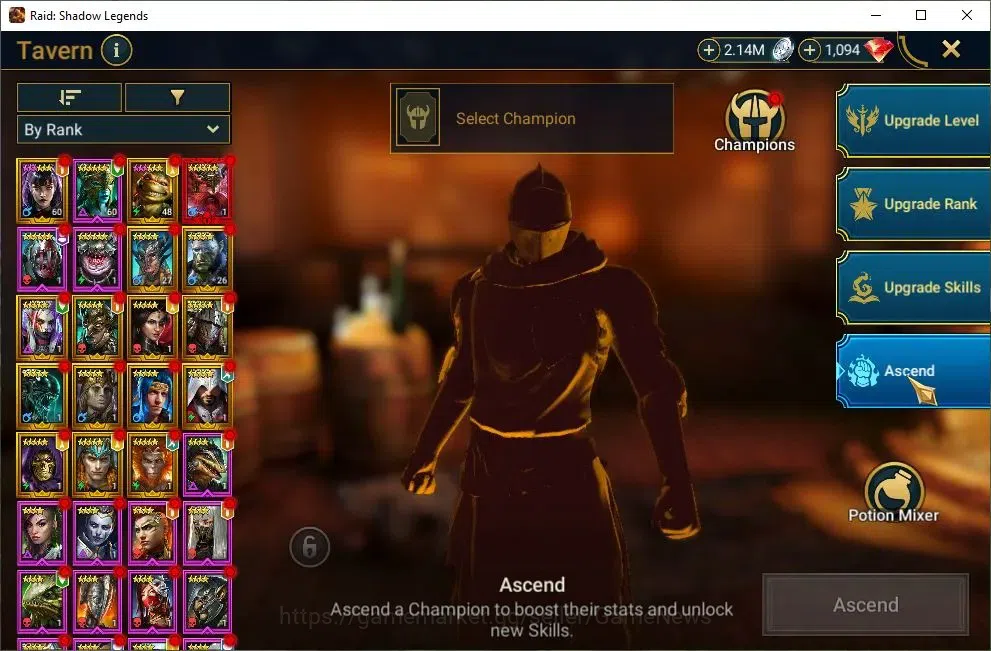 Raid: Shadow Legends Accounts Mid-Game Lv31 718K Power|1 Mythic(Florni)|15 15