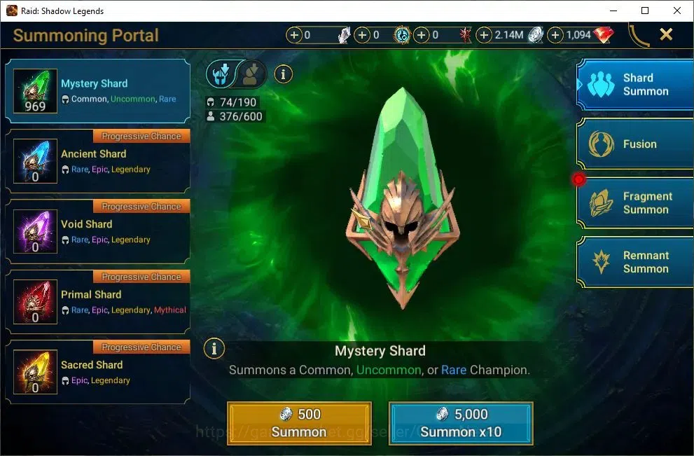 Raid: Shadow Legends Accounts Mid-Game Lv31 718K Power|1 Mythic(Florni)|15 16