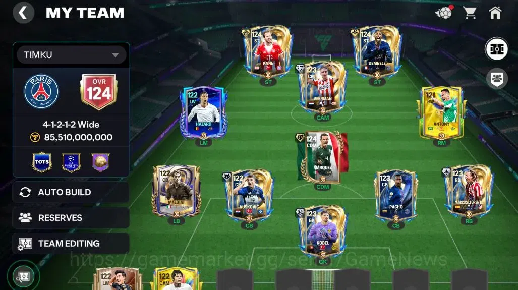 EA SPORTS FC Mobile Accounts OVR 124/85B Value|413M Gold+22K Gems|13 Max EVO|De image 2