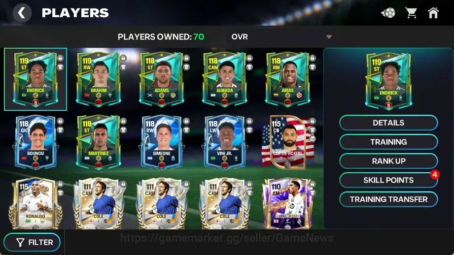 EA SPORTS FC Mobile Accounts Best Starter FCM with 130k Gems, 16 Draft Ticket,  image 5