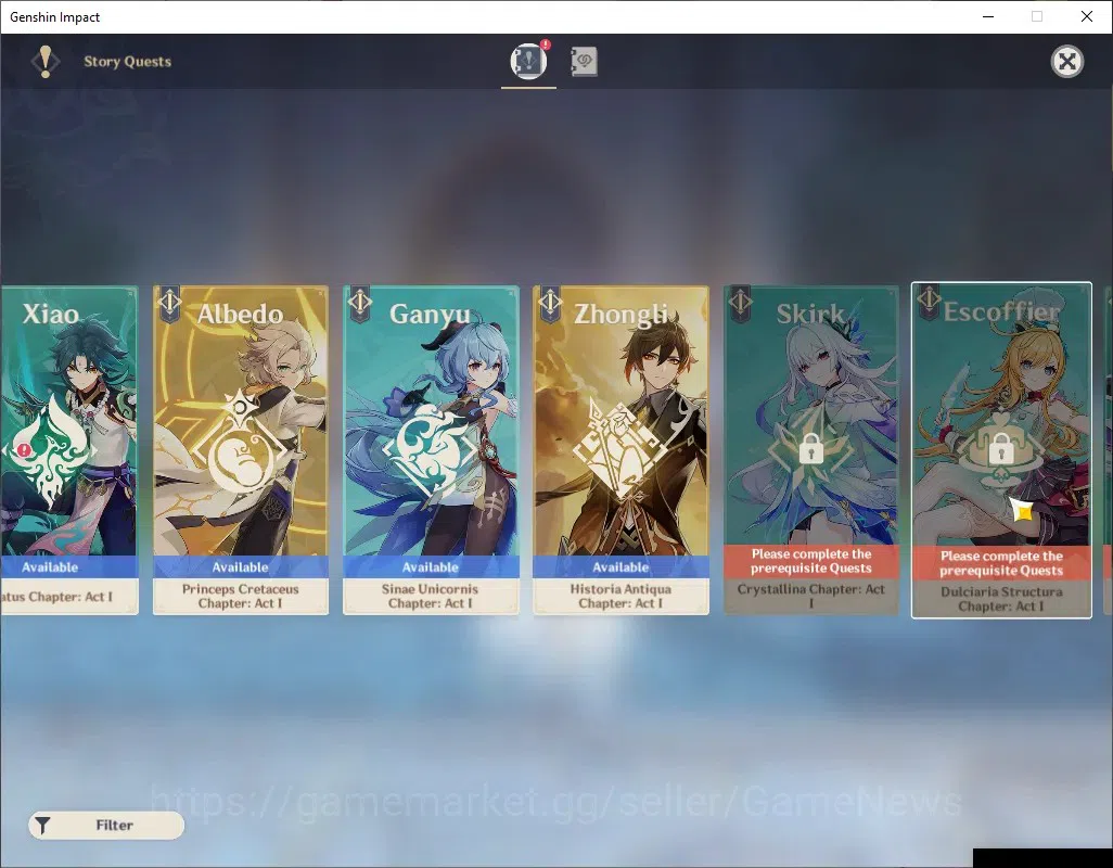 Genshin Impact Accounts ASIA|AR 50|Rate On|53 Intertwined 11 Acquint Fate| image 18