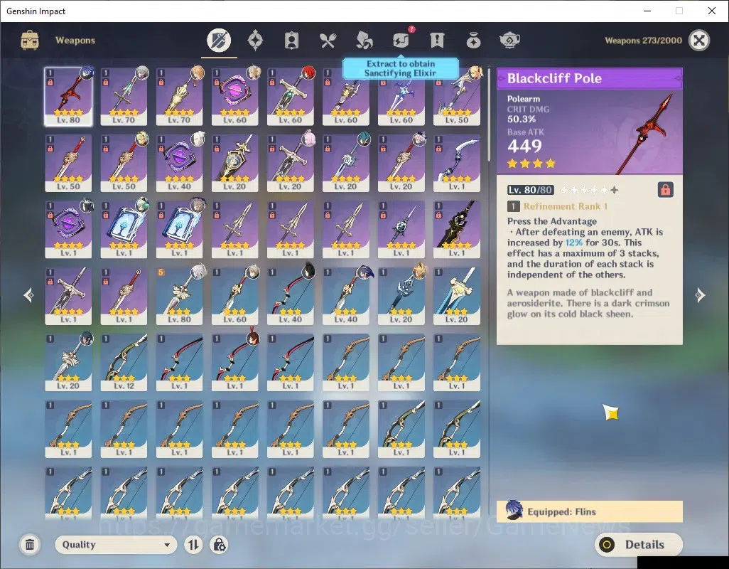 Genshin Impact Accounts ASIA|AR 50|Rate On|53 Intertwined 11 Acquint Fate| image 3