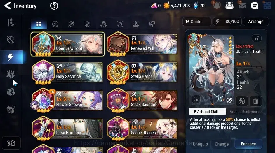 Epic Seven Accounts GLOBAL Unverif|New Era|3 ML(RoLight,ALaika,LC Bell image 16