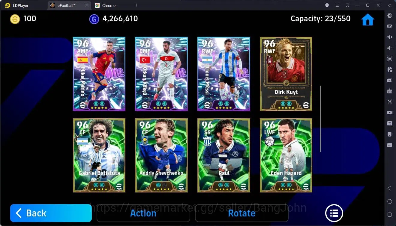 eFootball Accounts Mobile |PW 3171|Epic Gerrard, Kuyt,Shevchenko,Raul image 5