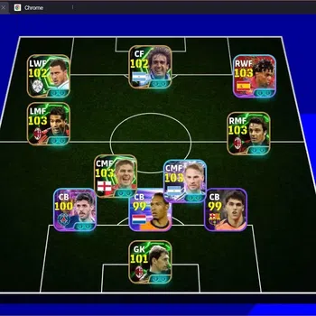 eFootball Legends & Iconic Players Mobile |PW 3171|Epic Gerrard, Kuyt,Shevchenko,Raul image 1