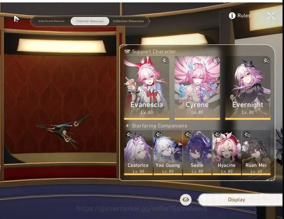 Honkai Star Rail Accounts Asia|TL 69|13 Limited|3 PremTeam|(Evanescia,Cyrene image 2