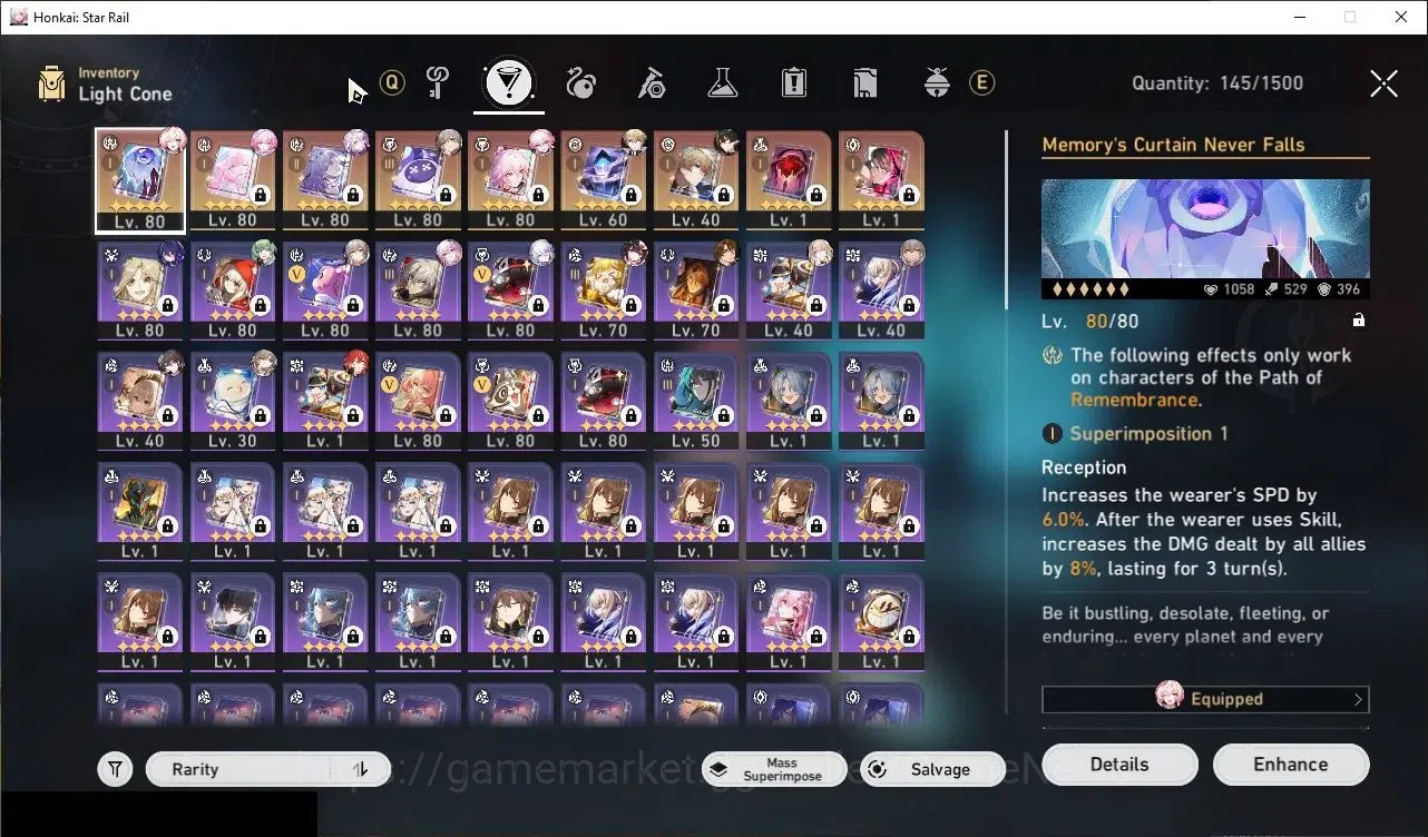 Honkai Star Rail Accounts Asia|TL 69|13 Limited|3 PremTeam|(Evanescia,Cyrene image 6