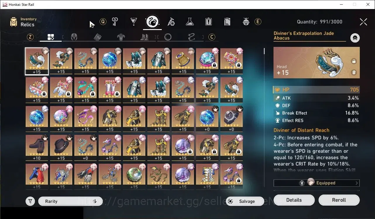 Honkai Star Rail Accounts Asia|TL 69|13 Limited|3 PremTeam|(Evanescia,Cyrene image 8