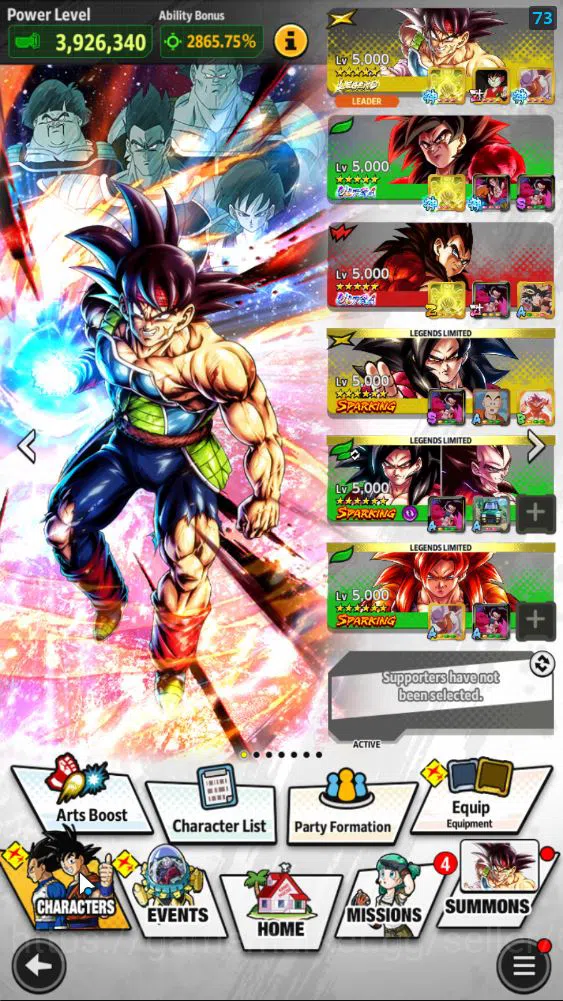 Dragon Ball Legends Accounts Mid-Tier 42,2M Total Power|LV 157|1LR+3UL+11LL|Bardock|SS Goku(Merah),SS4 Full Power Goku,SS 4 2